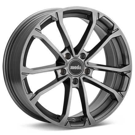 moda MD29 Dark Silver Paint Wheels 17 In 17x8 +48 MD29702DS