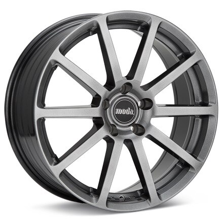 Moda MD30 Dark Silver Wheels 18 In 18x8 +35 MD30808DS