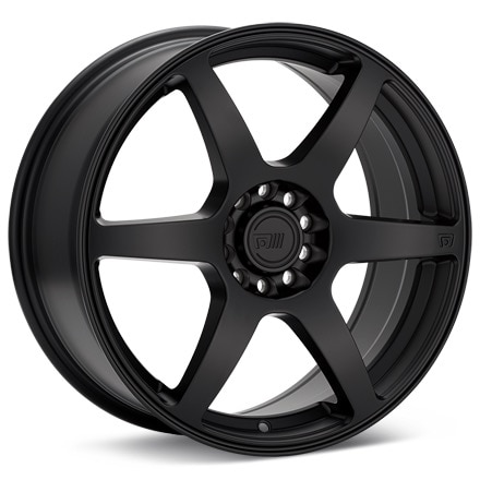 MOTEGI RACING MR143 CS6 Black Painted Wheels 15 In 15x6.5 +40 MR14356508740
