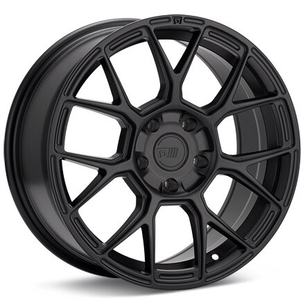 MOTEGI RACING MR147 CM7 Black Wheels 18 In 18x8.5 +35 MR14788512735