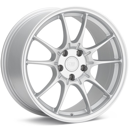 MOTEGI RACING MR152 SS5 Hyper Silver Wheels 17 In 17x8 +45 MR15278057445