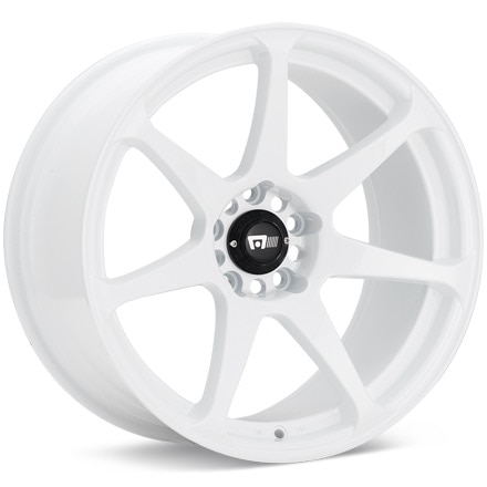 MOTEGI RACING MR154 Battle White Painted Wheels 18 In 18x8 +43 MR15488012943
