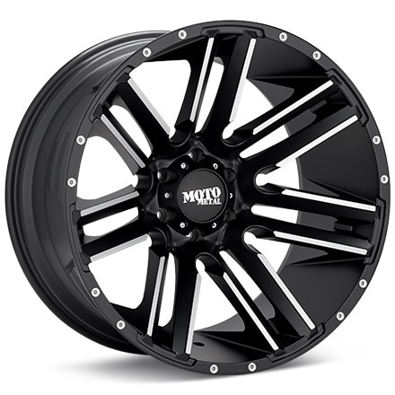 MOTO METAL MO978 Razor Machined w/Black Accent Wheels 20 In 20x10 -24 MO97821087524N