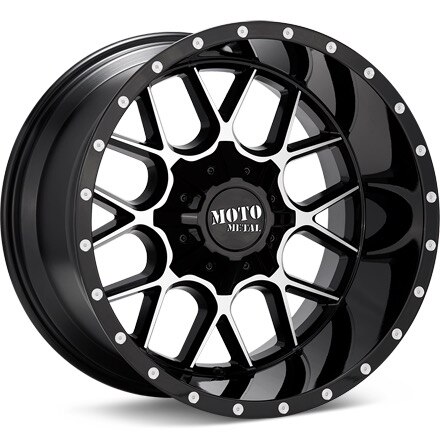 MOTO METAL MO986 Siege Machined w/Black Accent Wheels 20 In 20x9 18 MO98629067318