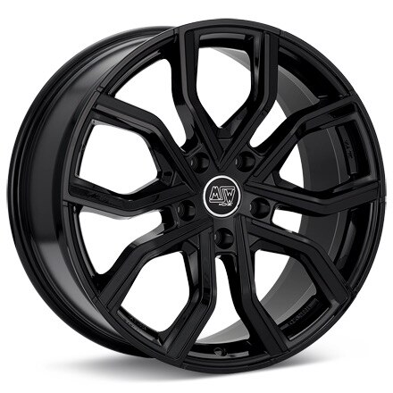 MSW Type 41 Gloss Black Painted Wheels 20 In 20x9 +50 W19348002TC5