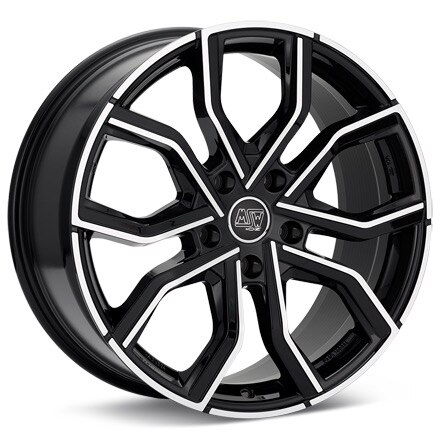 MSW Type 41 Machined w/Black Accent Wheels 20 In 20x9 +50 W19348002T56
