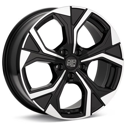 MSW Type 43 Machined w/Gloss Black Accent Wheels 19 In 19x8 +45 W19392501T56