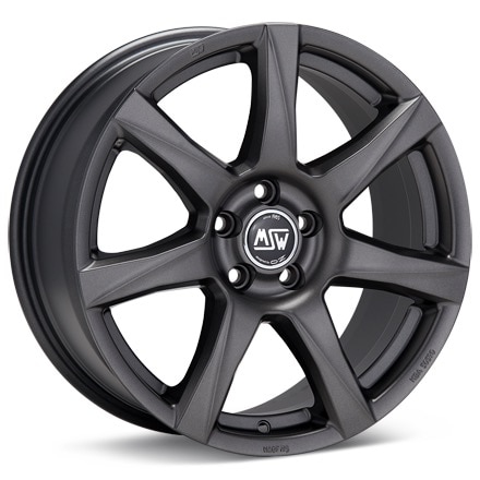 MSW Type 77 Matte Dark Grey Wheels 17 In 17x7.5 36 W19217002TP8