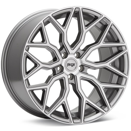 Niche Road Wheels Mazzanti Anthracite Brushed w/Tint Wheels 20 In 20x9 +35 M265209065+35