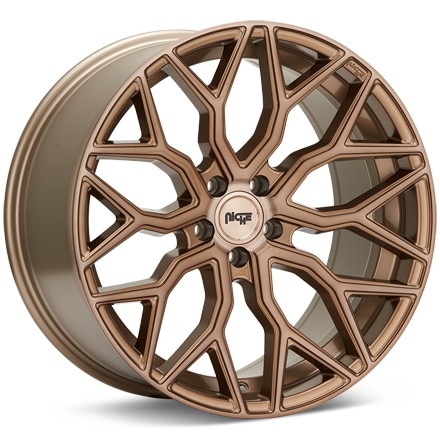 Niche Road Wheels Mazzanti Bronze Brushed Wheels 19 In 19x8.5 +35 M263198565+35