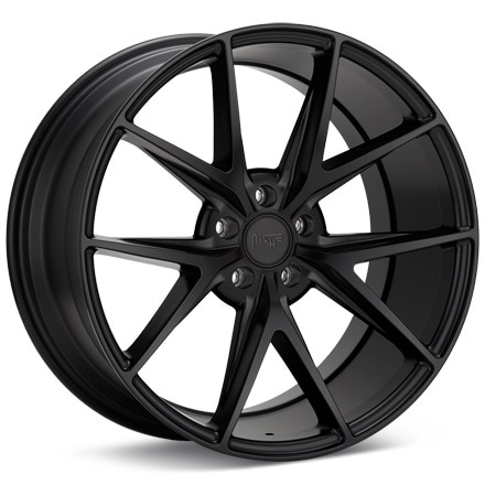 Niche Road Wheels Misano Black Painted Wheels 18 In 18x8 +40 M117188021+40