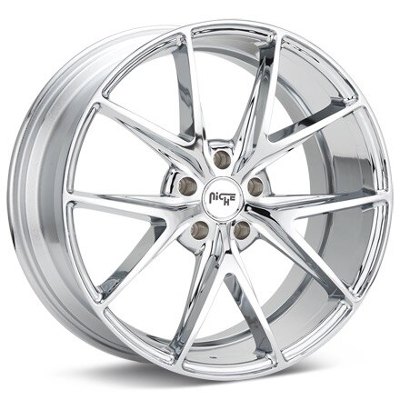 Niche Road Wheels Misano Chrome Plated Wheels 18 In 18x8 +40 M248188065+40