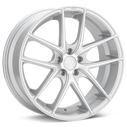 Niche Road Wheels Targa Silver Machined w/Clearcoat Wheels 19 In 19x8.5 +35 M131198521+35