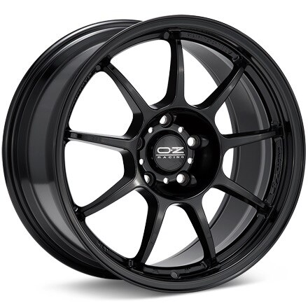 O.Z. Alleggerita HLT Gloss Black Painted Wheels 17 In 17x7 37 W01820200O2