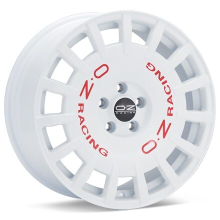 O.Z. Rally Racing White Wheels 18 In 18x8 35 W01A1220433