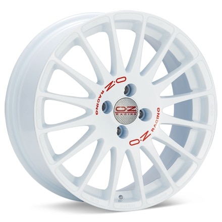 O.Z. Superturismo WRC White Wheels 17 In 17x7 40 W01672250W33