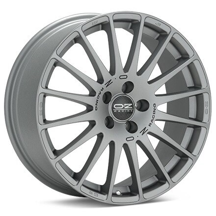 O.Z. Superturismo GT Matte Grey Wheels 18 In 18x8 35 W01669202P5