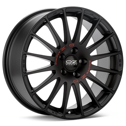 O.Z. Superturismo GT Black Wheels 17 In 17x7.5 35 W0168120079