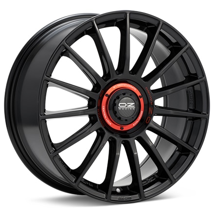 O.Z. Superturismo EVOLUZIONE Gloss Black Painted Wheels 19 In 19x8.5 +45 W01852200EM4