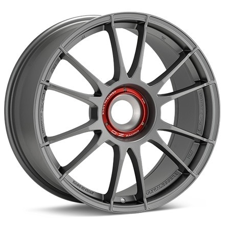 O.Z. Ultraleggera HLT CentLock Matte Graphite Silver Wheels 20 In 20x8.5 +61 W0171505122