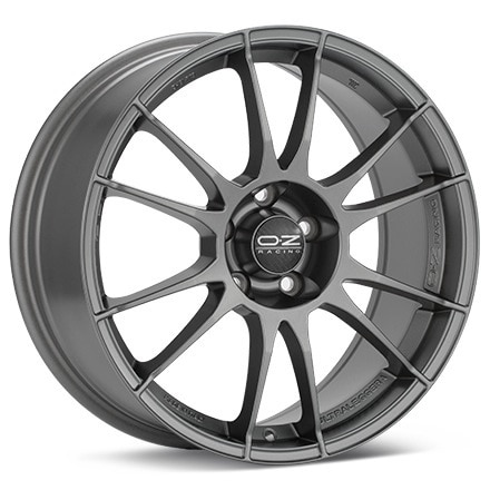 O.Z. Ultraleggera Matte Graphite Silver Wheels 17 In 17x7 37 W0170920022