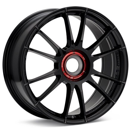 O.Z. Ultraleggera HLT CentLock Gloss Black Painted Wheels 20 In 20x8.5 +61 W01715051O2