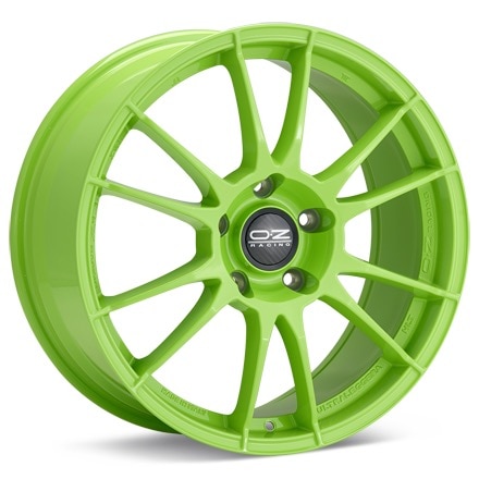 O.Z. Ultraleggera HLT Green Painted Wheels 20 In 20x8.5 50 W01715007P3