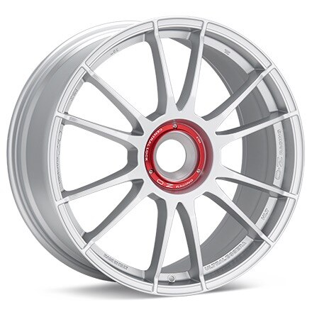 O.Z. Ultraleggera HLT CentLock Matte Silver Wheels 20 In 20x9 55 W01771001N6