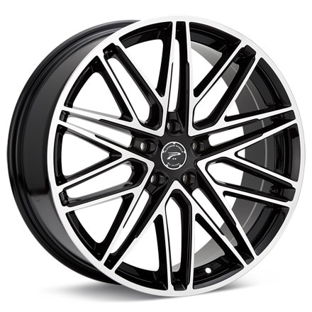 Platinum Atonement Machined w/Gloss Black Accent Wheels 17 In 17x8 +35 460-7843U+35