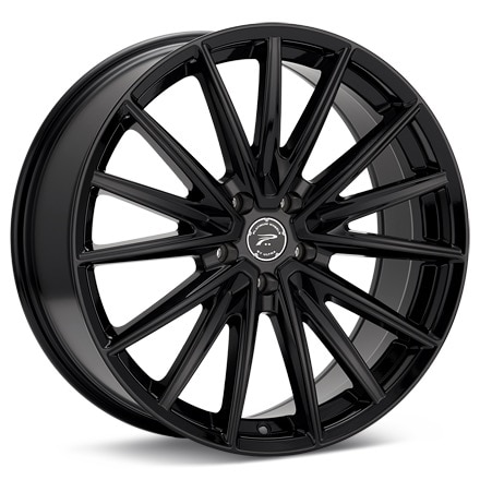 Platinum Exodus Gloss Black Painted Wheels 17 In 17x8 +35 461-7843BK+35