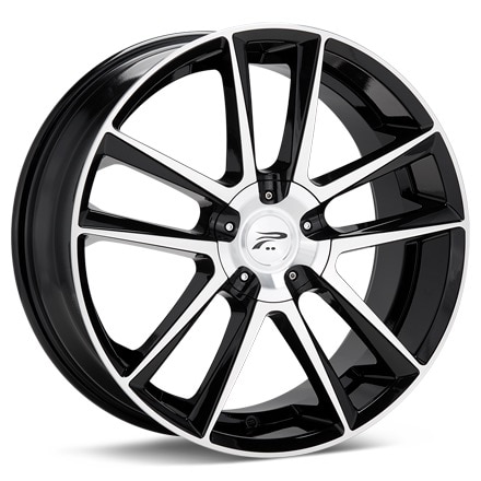 Platinum Gemini Machined w/Black Accent Wheels 16 In 16x7 35 436-6710U+35