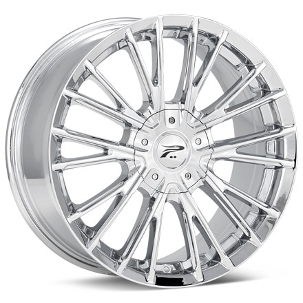Platinum Genesis Chrome Plated Wheels 16 In 16x7 40 437-6722C+40