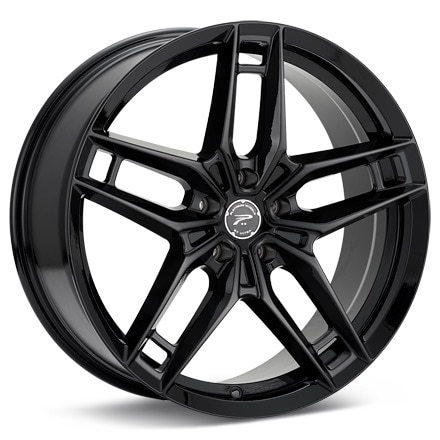 Platinum Lotus Gloss Black Painted Wheels 18 In 18x8 +40 464-8866BK+40