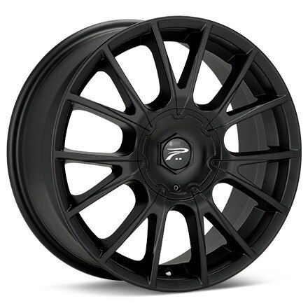 Platinum Marathon Black Painted Wheels 17 In 17x7.5 42 401-7710B+42