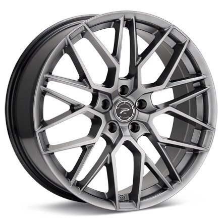 Platinum Retribution Bright Graphite Wheels 20 In 20x8.5 +35 459-2844G+35