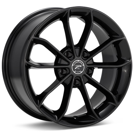 Platinum Revelation Gloss Black Painted Wheels 16 In 16x7 +40 457-6744BK+40