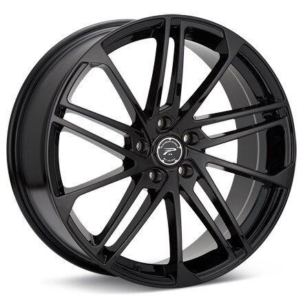 Platinum Valor Gloss Black Painted Wheels 20 In 20x8.5 +35 463-2844BK+35