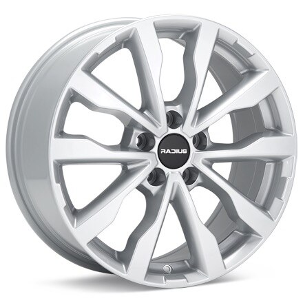 RADIUS WI23 Silver Painted Wheels 17 In 17×7 +45 WI23770511245S