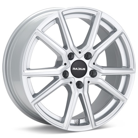 RADIUS WI16 Silver Painted Wheels 16 In 16x6.5 40 WI16665511040S