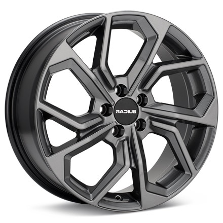 RADIUS WI23 Titanium Gunmetal Wheels 20 In 20x8 +45 WI23280511245TG