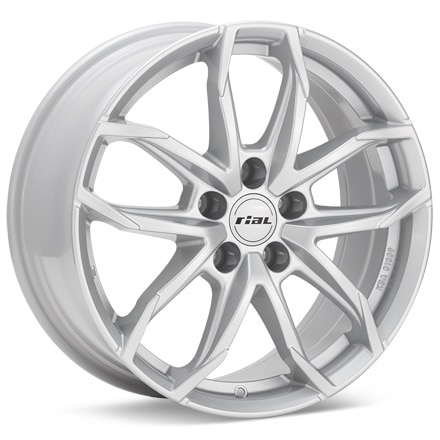 Rial Lucca Bright Silver Paint Wheels 16 In 16x6.5 +38 LUC65638B81-0