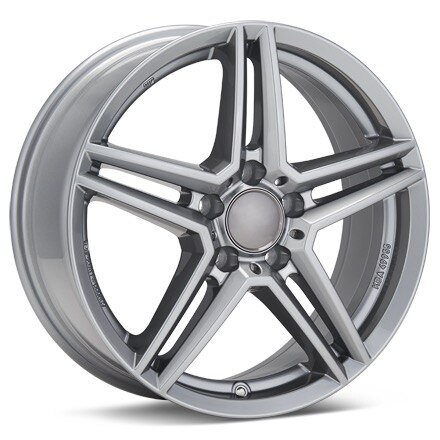 Rial M10 Metal Grey Wheels 17 In 17x7 48.5 M10-1-70748M87-9