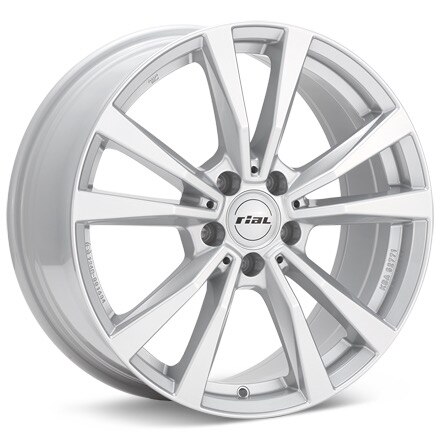 Rial M12 Bright Silver Paint Wheels 17 In 17x7.5 +40 M12-75740M11-0