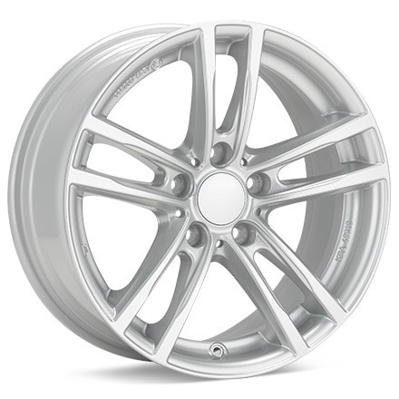 Rial X10 Bright Silver Paint Wheels 16 In 16x7 40 X10-70640W31-0