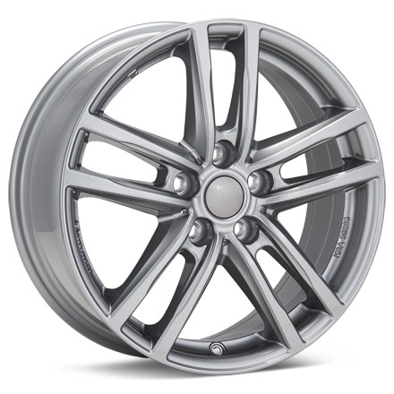 Rial X10 Metal Grey Wheels 16 In 16x7 47 X10-70647W67-9