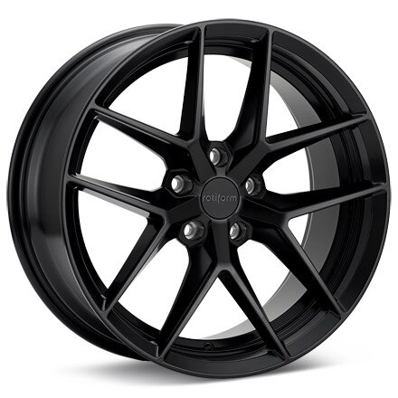 rotiform FLG Black Painted Wheels 18 In 18x8.5 +45 R1341885F8+45