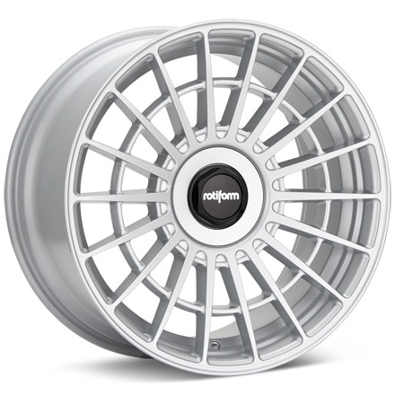 rotiform LAS-R Gloss Silver Paint Wheels 18 In 18x8.5 +45 R143188542+45