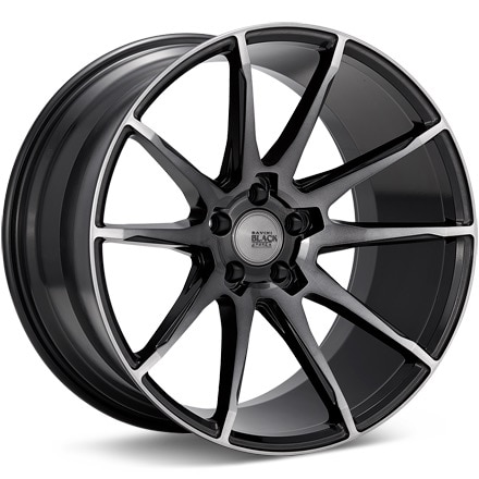 Savini Black di Forza BM12 Double Dark Tint Wheels 20 In 20x8.5 +45 BM1220085508D4563
