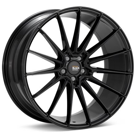 Savini Black Di Forza BM16 Gloss Black Wheels 22 In 22x9 +18 BM1622090515G1879