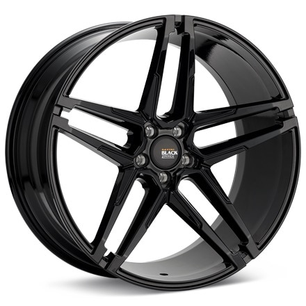Savini Black di Forza BM17 Gloss Black Painted Wheels 19 In 19x8.5 +45 BM1719085515G4579